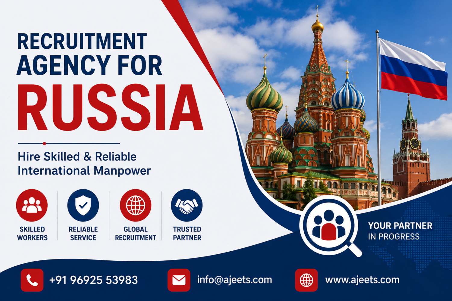 Trusted Russia Recruitment Agency for International Manpower