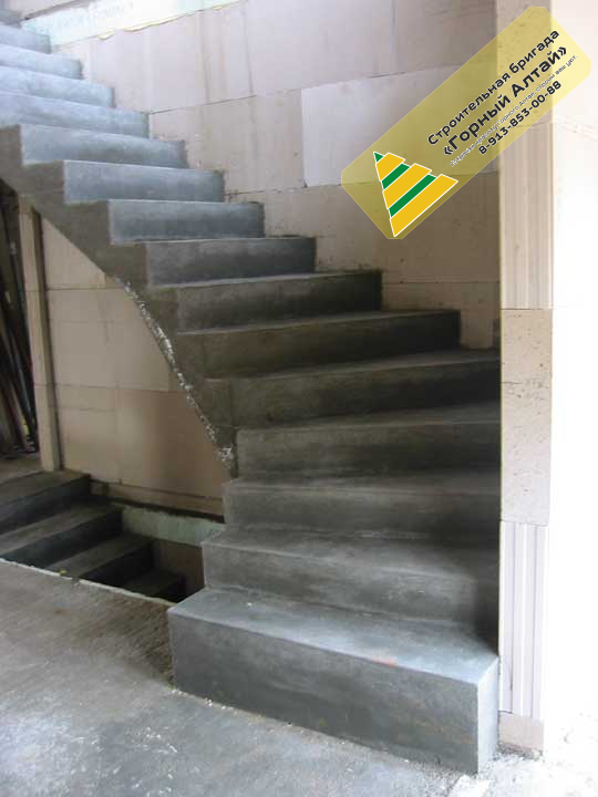Лестницы из бетона в Горно-Алтайске
